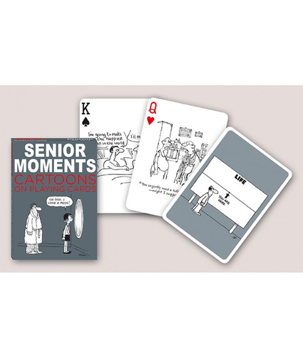 Senior Moments Playing Cards
