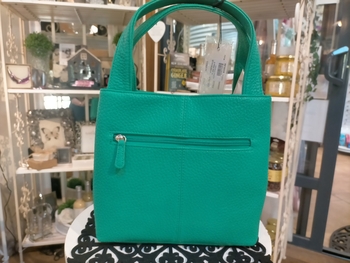 Audrey Hepburn Grab Bag Emerald-bags-Tessa Mae's with Attitude | Gifts and Homewares | Mapua NZ