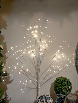 Arctic Birch Seed Light Tree 90cm-home-decor-Tessa Mae's with Attitude | Gifts and Homewares | Mapua NZ