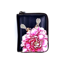 Wallet Small Pnk Flower