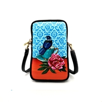 Shoulder Bag Tui on Cup with Flower