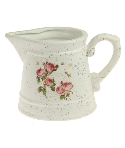 Ceramic Rose Jug