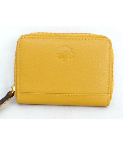 Leather  Cardholder Saffron C012