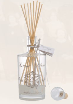 Amelie Diffuser Linge Blanc WHITE Fragrance-french-range-Tessa Mae's with Attitude | Gifts and Homewares | Mapua NZ