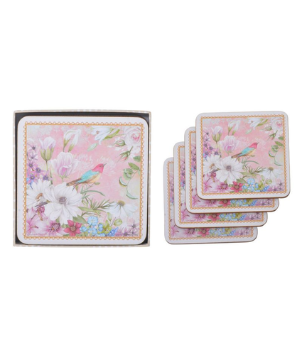 Floral Garden Coasters 4