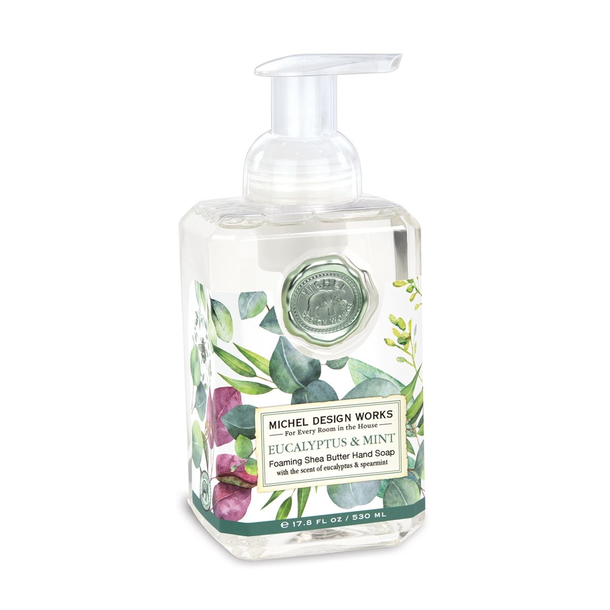 Eucalyptus Mint Foaming Soap Beauty and Bath Tessa Maes Gifts and