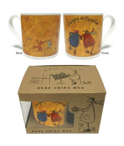 Sam Toft China Mug Carrying on Regardless