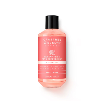 Body Wash Rosewater & Pink Peppercorn -crabtree-and-evelyn-Tessa Mae's with Attitude | Gifts and Homewares | Mapua NZ