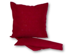 ON SALE Linen Look Red 