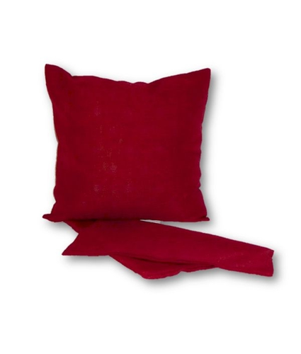 ON SALE Linen Look Red 