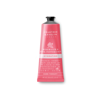 Hand Therapy Rosewater & Peppercorn-crabtree-and-evelyn-Tessa Mae's with Attitude | Gifts and Homewares | Mapua NZ