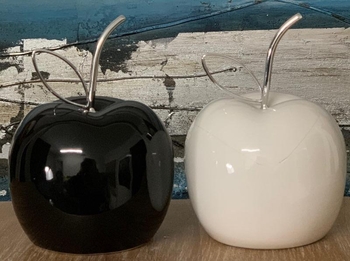 Apple Black 16cm-gift-ideas-Tessa Mae's with Attitude | Gifts and Homewares | Mapua NZ