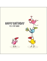 Happy Birthday To a Top Bird Card