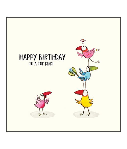 Happy Birthday To a Top Bird Card