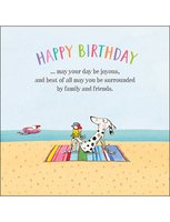 Happy Birthday may your day be joyous Card
