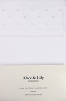 Pillowcase Dot White Set2