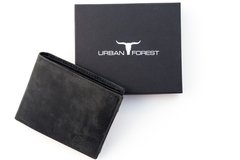 Amos Leather Wallet  Black