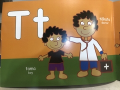 Te Arapu Maori Alphabet Book