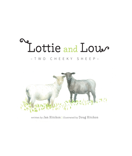 Lottie & Lou Two Cheeky Sheep Local Author and Artist 