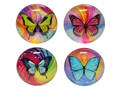 Butterfly Magnet Round