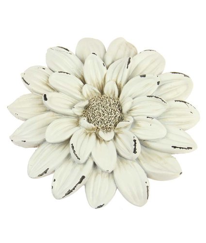 Floral Wall Decor Antique White