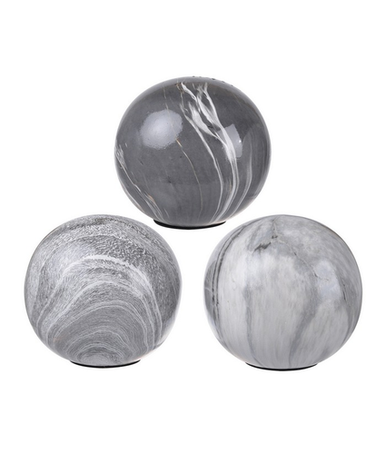 Marbleised Ball Grey