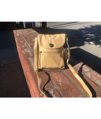 Tayla Leather Bag Mustard 