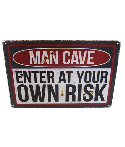 Tin Sign Man Cave