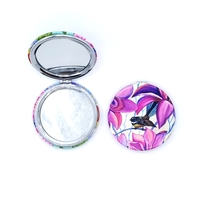 Compact Mirror Pink Fantail