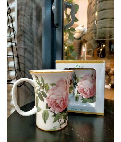 Rose Heritage Trumpet Rose Mug