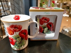 Poppy Heritage Trumpet China Mug