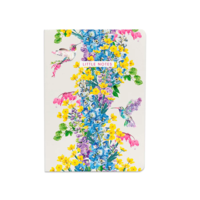 Botanical Hummingbird Mini Notebook A6