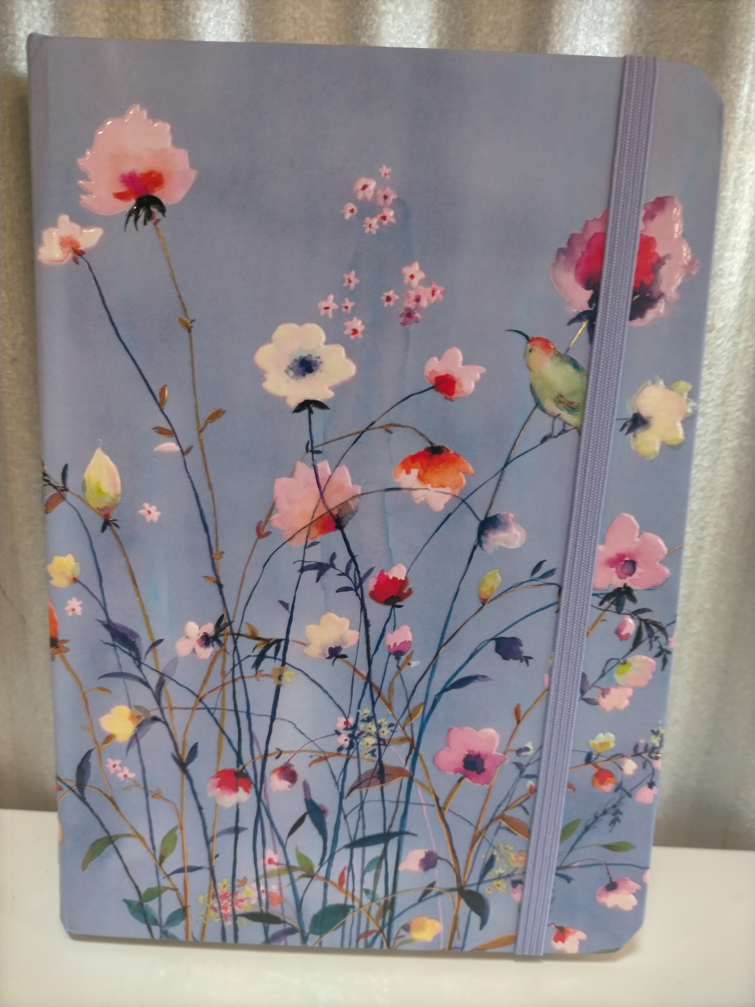 Lavender Wildflowers Small Format Journal