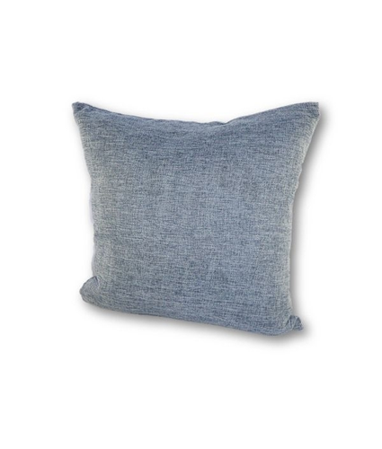 ON SALE Linen Look Blue Steel Cushion