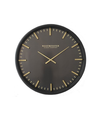 Westminster Clock Black