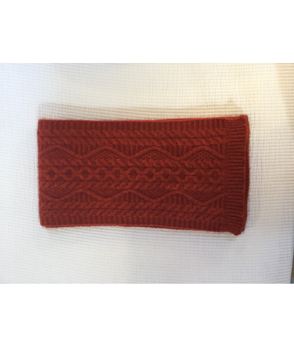 Opito Cable Scarf - Pumpkin