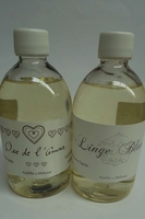 French Liquid Soap Refill Linge Blanc 