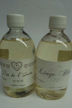 Amelie Liquid Soap Refill Linge Blanc WHITE Fragrance-french-range-Tessa Mae's with Attitude | Gifts and Homewares | Mapua NZ