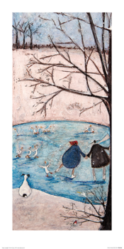 Winter Skating-artwork-Tessa Mae's with Attitude | Gifts and Homewares | Mapua NZ